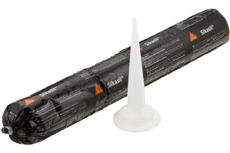 Sikasil WS 605 S 600 ML, Zwart, Worst