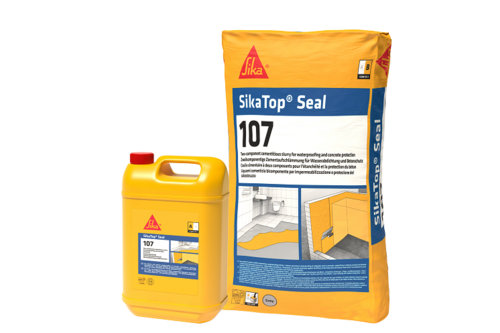Sikatop seal 107 standard kelderdichting 25 kg, set