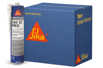 Sikaflex 290 DC PRO 12 stuks, 300 ML, Zwart, Patroon