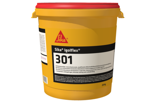 Sika igolflex 301 20 kg, zwart, emmer