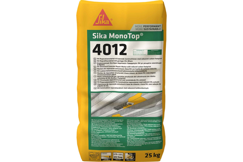 Sika monotop 4012 reparatiemortel 25 kg, zak