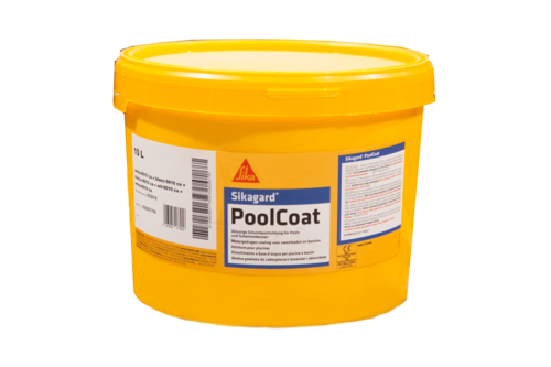 Sikagard 140 pool zwembadcoating 10 liter, adriablauw, emmer