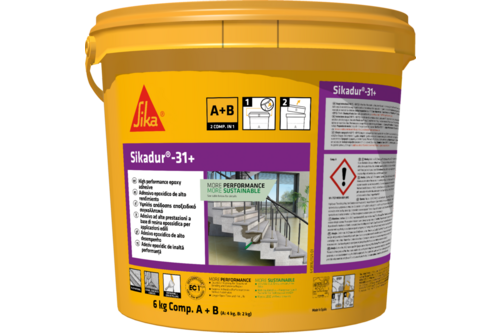 Sikadur 31+ alles-in-één epoxylijm 1,2 kg, blik