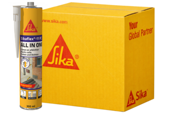 Sikaflex 11 FC PURFORM 12 stuks, 300 ML, Zwart, Patroon