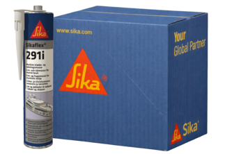 Sikaflex 291i 12 stuks, 300 ML, STAALGRIJS, Patroon