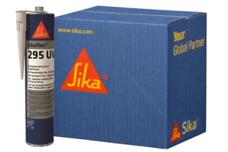 Sikaflex 295 UV 12 stuks, 300 ML, Zwart, Patroon