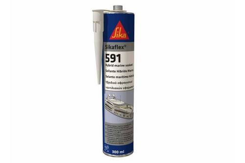 Sikaflex 591 universeel afdichtmiddel 300 ml, zwart, patroon