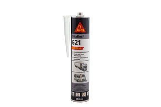 Sikaflex 621 - alles-in-een lijm & afdichtkit 300 ML, Wit, Koker