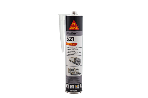Sikaflex 621 - alles-in-een lijm & afdichtkit 300 ml, wit, koker