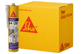 Sikaflex 84 UV+ 12 stuks, 300 ML, Wit, Patroon