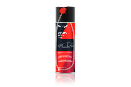 Tectyl cavity wax amber met verlengslang 500 ml, spuitbus