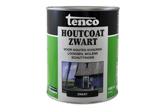 Tenco Houtcoat Zwart 1 liter