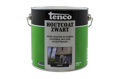Tenco Houtcoat Zwart