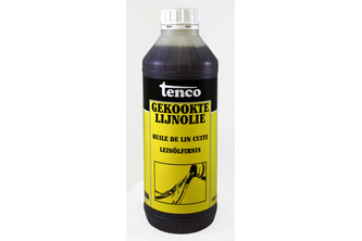 Tenco gekookte lijnolie 1 liter