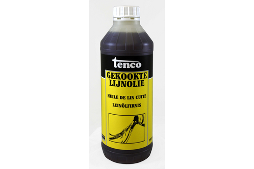 Tenco gekookte lijnolie 1 liter