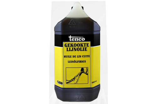 Tenco gekookte lijnolie 5 liter