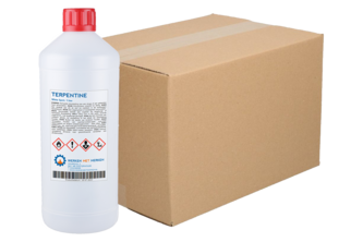 Terpentine 12x 1 liter, Doos