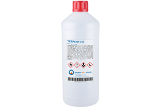 Terpentine 1 liter, Fles