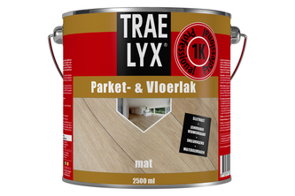 Trae-Lyx Parket- & Vloerlak Mat, 2,5 liter