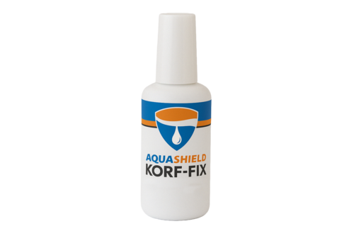 Aquashield korf-fix 20 ml, edelweiss, flacon met kwast