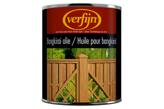 Verfijn Bangkirai olie 1 liter