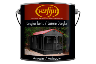 Verfijn Douglasbeits 2,5 liter, Antraciet
