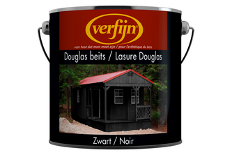 Verfijn Douglasbeits 2,5 liter, Zwart