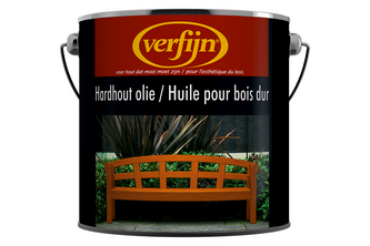 Verfijn Hardhout olie 2,5 liter