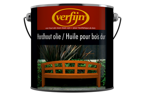 Verfijn hardhout olie 2,5 liter