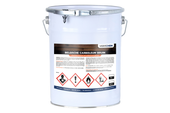 Verol Carboleum Bruin 20 L, Bruin