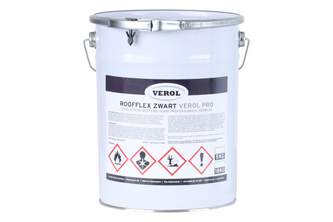 Verol Roofflex dakcoatings 5 KG, Zwart