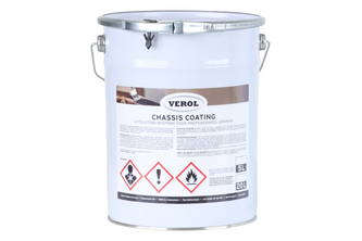 Verol Chassis Coating 5 liter, Zwart