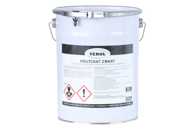 Verol Houtcoat Zwart