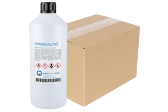 Wasbenzine 12x 1 liter, Doos