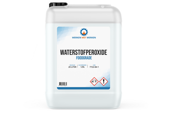 Waterstofperoxide Foodgrade 12% 20 liter