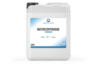 Waterstofperoxide Foodgrade 3% 5 liter