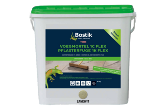 Bostik Voegmortel 1C Flex 15 KG, ZANDWIT, Emmer