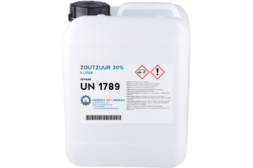 Zoutzuur 30% 5 liter