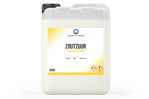 Zoutzuur 30% 5 liter