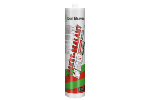 Zwaluw gasket sealant 310 ml, rood
