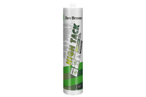 Zwaluw high tack 290 ml, wit, koker