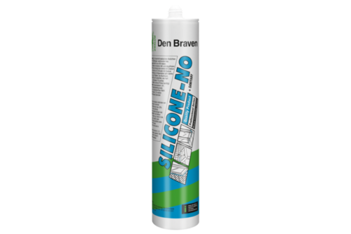Zwaluw silicone no + sanitary 310 ml, transparant, koker