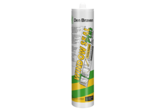 Zwaluw Window Seal Plus 310 ML, Zwart, Koker