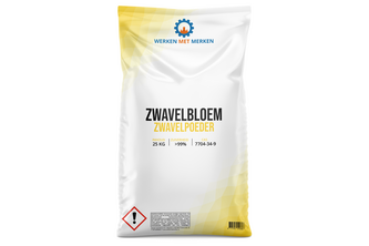 Zwavelbloem Poeder 25 KG, Zak