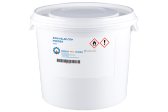 Zwavelbloem Poeder 3 KG, Emmer