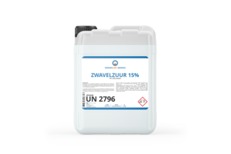 Zwavelzuur 15% 5 liter, Can