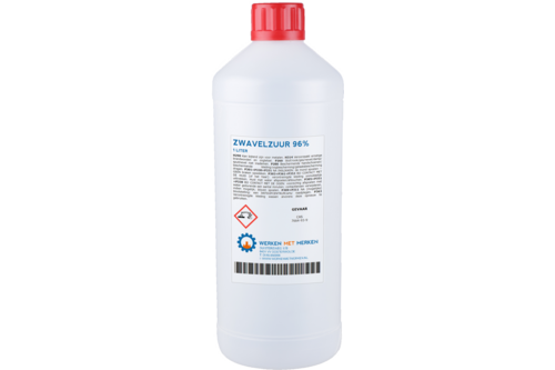 Zwavelzuur 96% ontstopper 1 liter