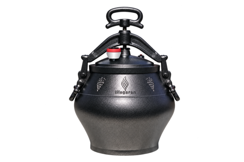 Afghaanse kazan snelkookketel 3 liter, 9 mm