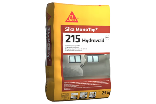 Sika monotop-215 hydrowall 25 kg, grijs