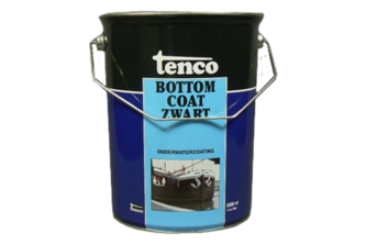 Tenco Bottomcoat 5 liter, Zwart